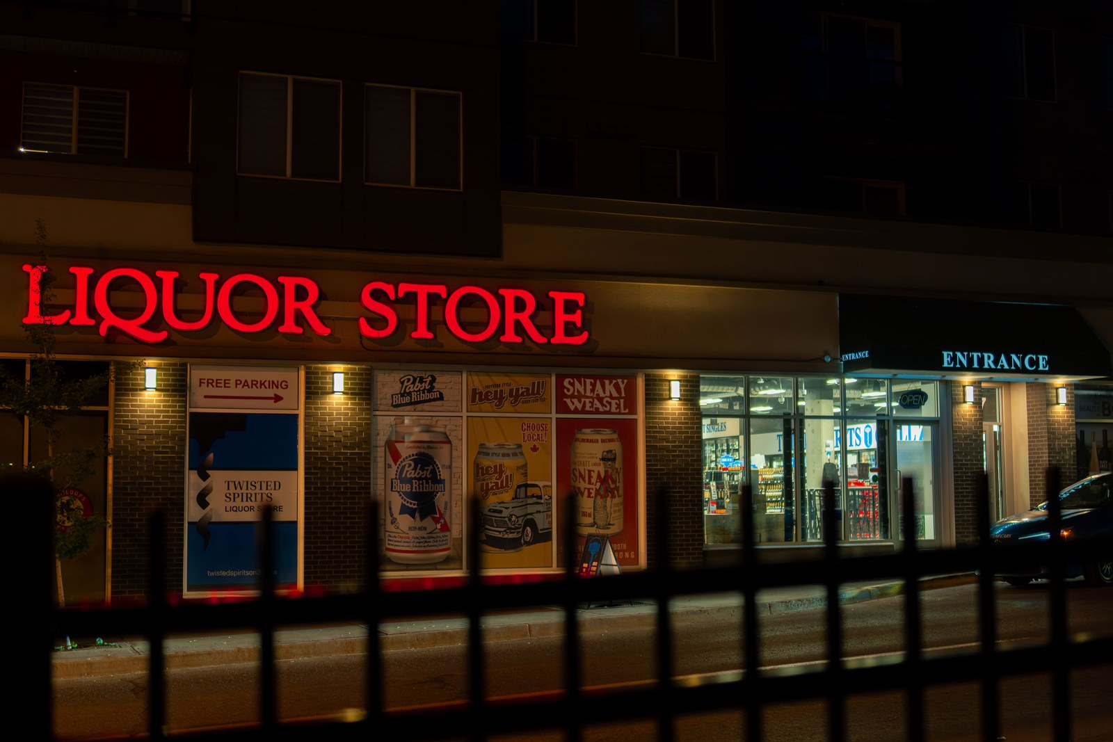 Twisted Spirits Storefront Kamloops