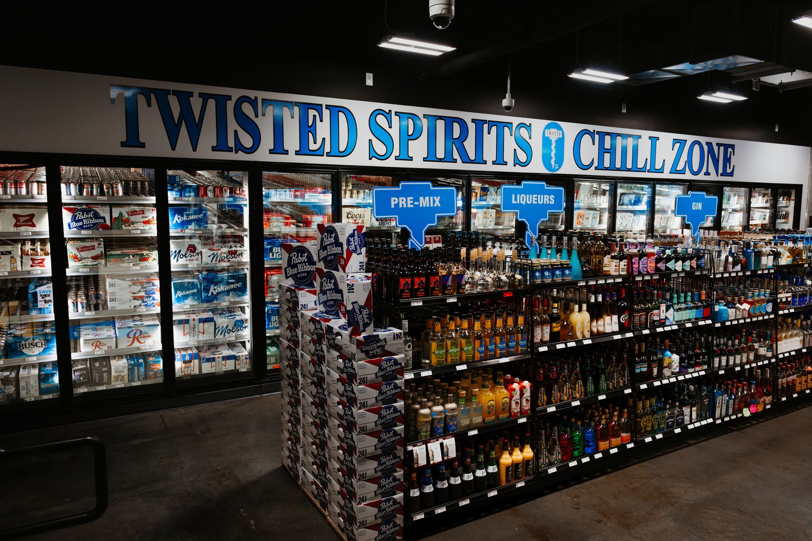 Twisted Spirits Chill Zone — largest selection in Kamloops